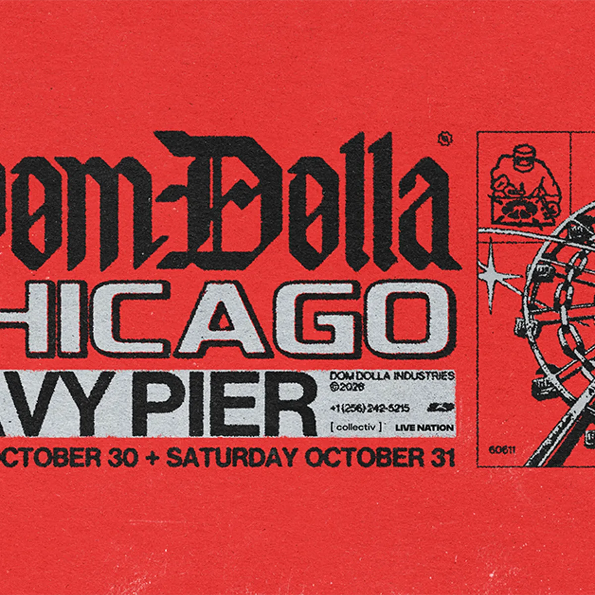 Dom Dolla flyer