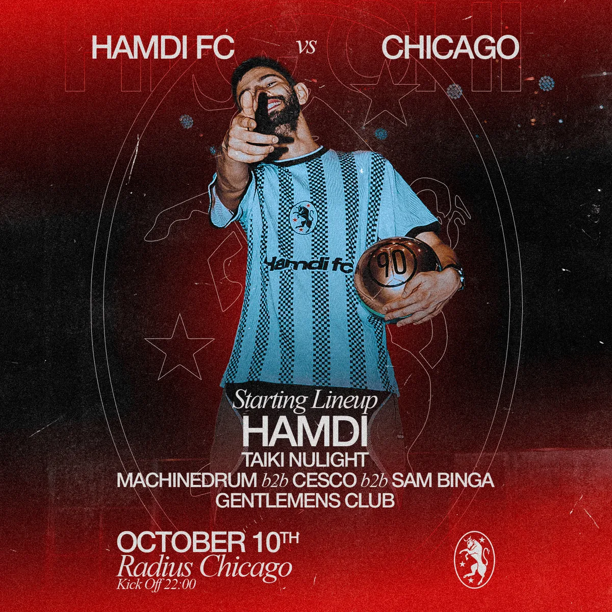 Hamdi FC vs. Chicago flyer