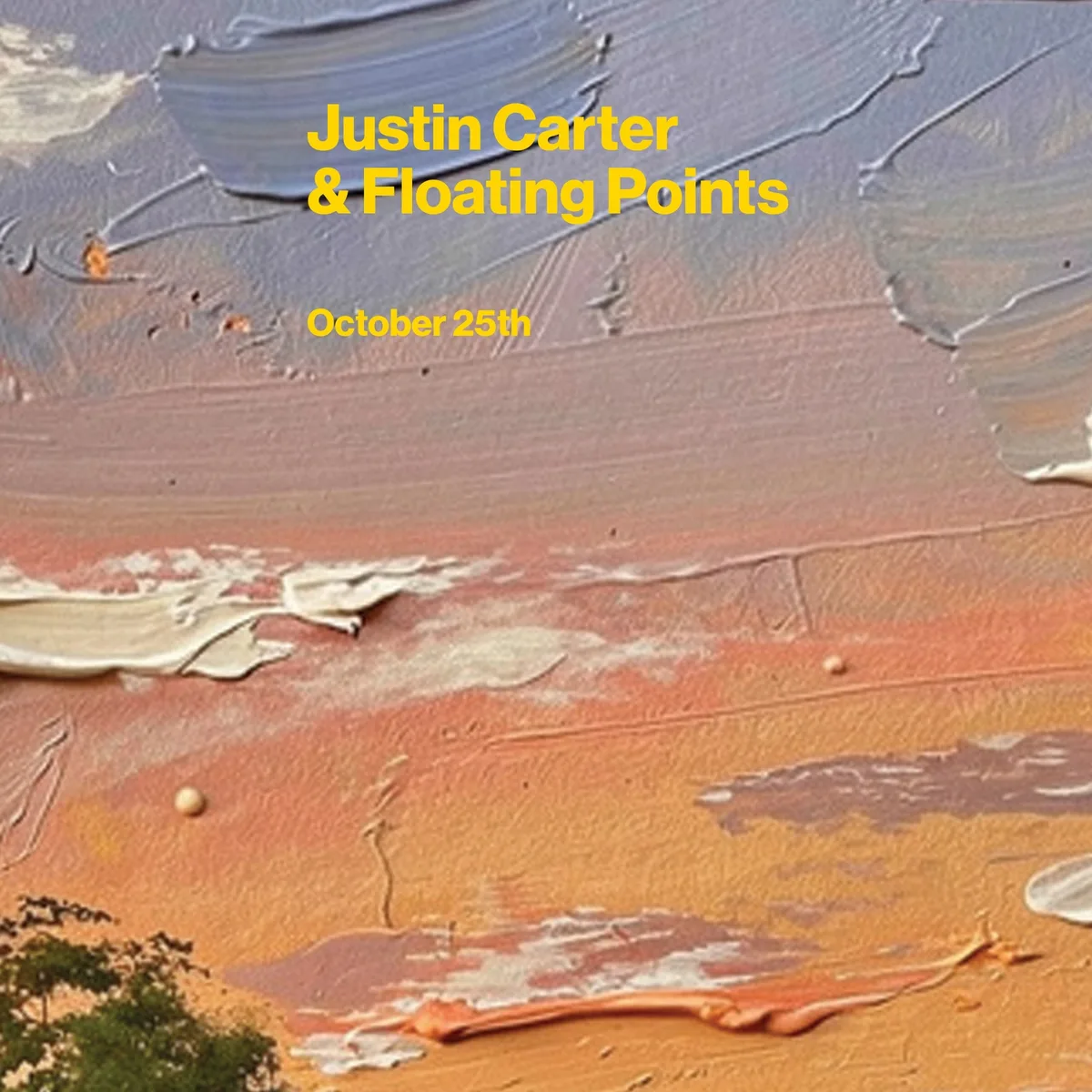 Mister Sunday: Floating Points and Justin Carter flyer