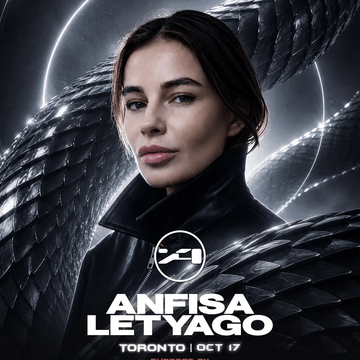ANFISA LETYAGO presented by TAKEOVER 6IX / system / FLOH flyer