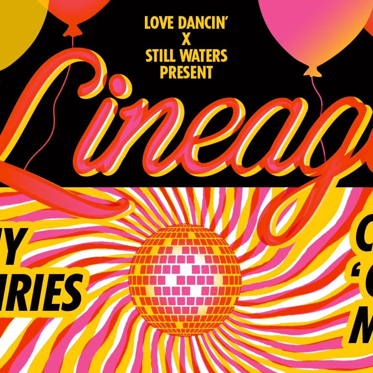 Lineage feat. Colleen 'Cosmo' Murphy - Tony Humphries flyer