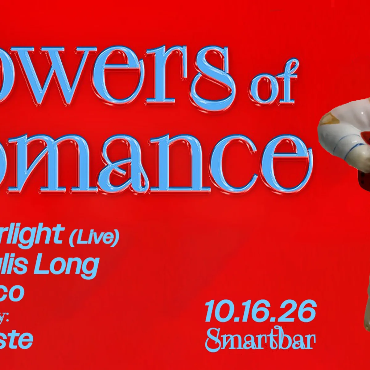 Flowers of Romance feat. Lady Starlight (Live) - Justin Aulis Long - Zona Cinco flyer