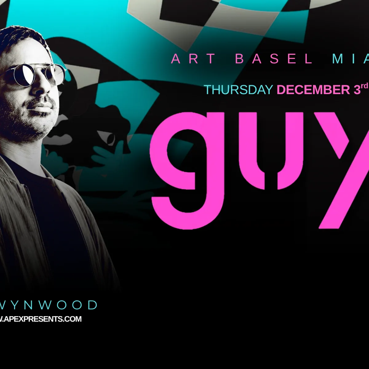 Guy J - Art Basel flyer