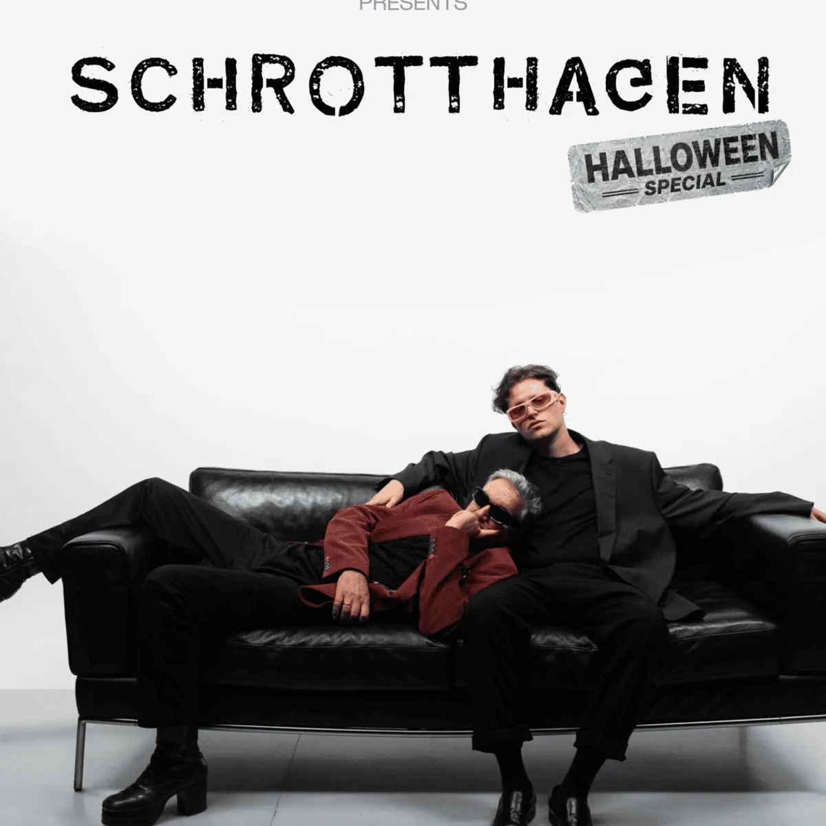 TAKEOVER HALLOWEEN with SCHROTTHAGEN flyer
