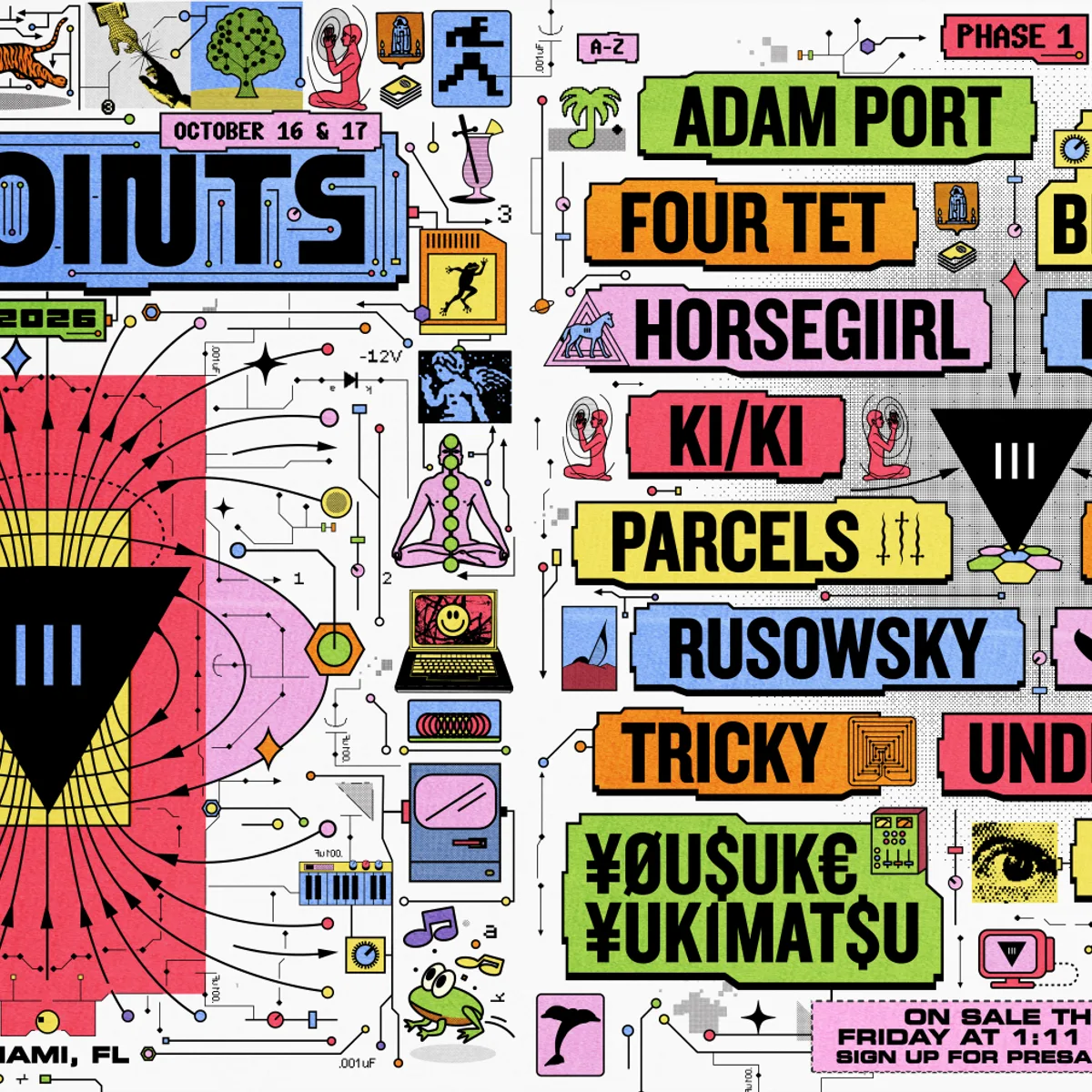 III Points 2026 flyer