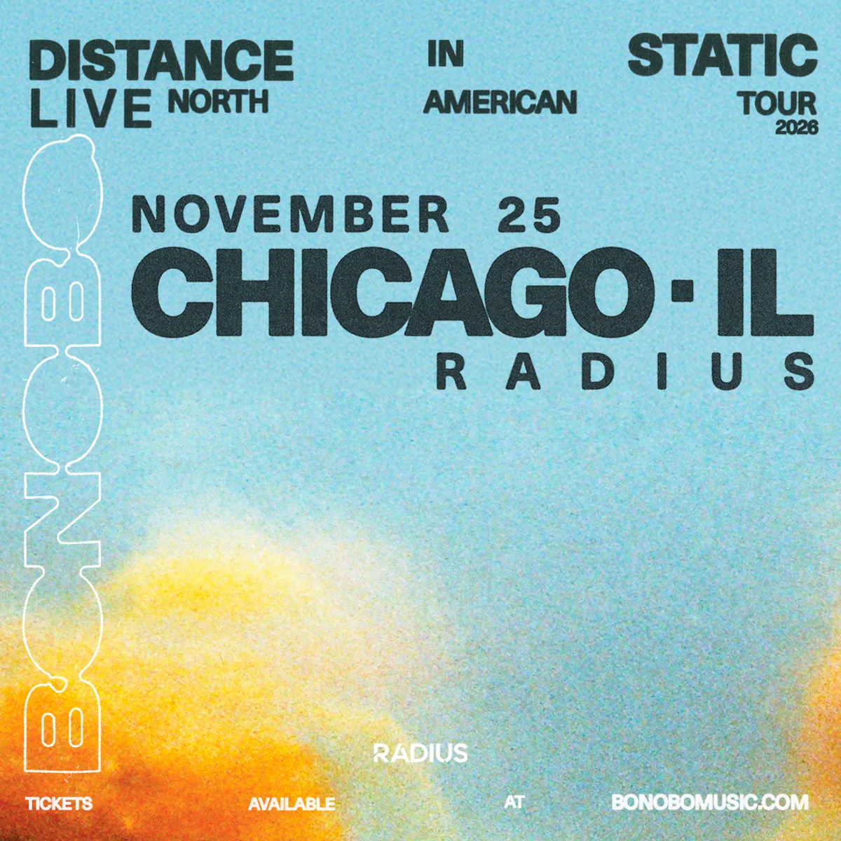 Bonobo (Live) flyer