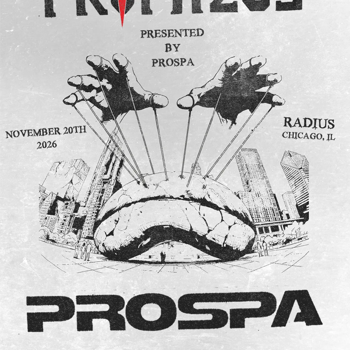 PROSPA presents Prophecy flyer
